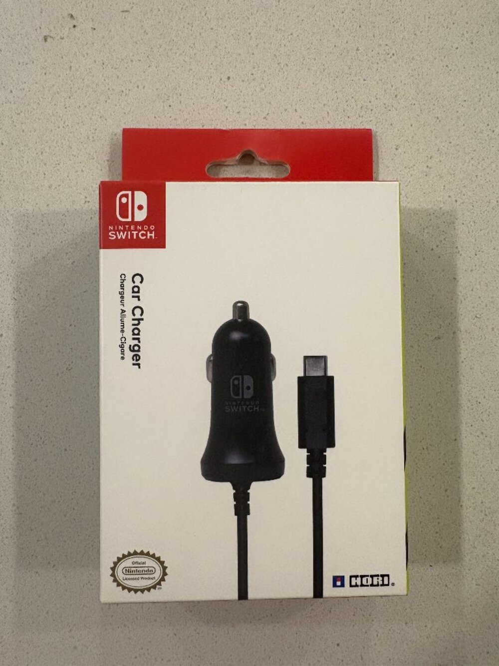 NINTENDO SWITCH CAR CHARGER NEW